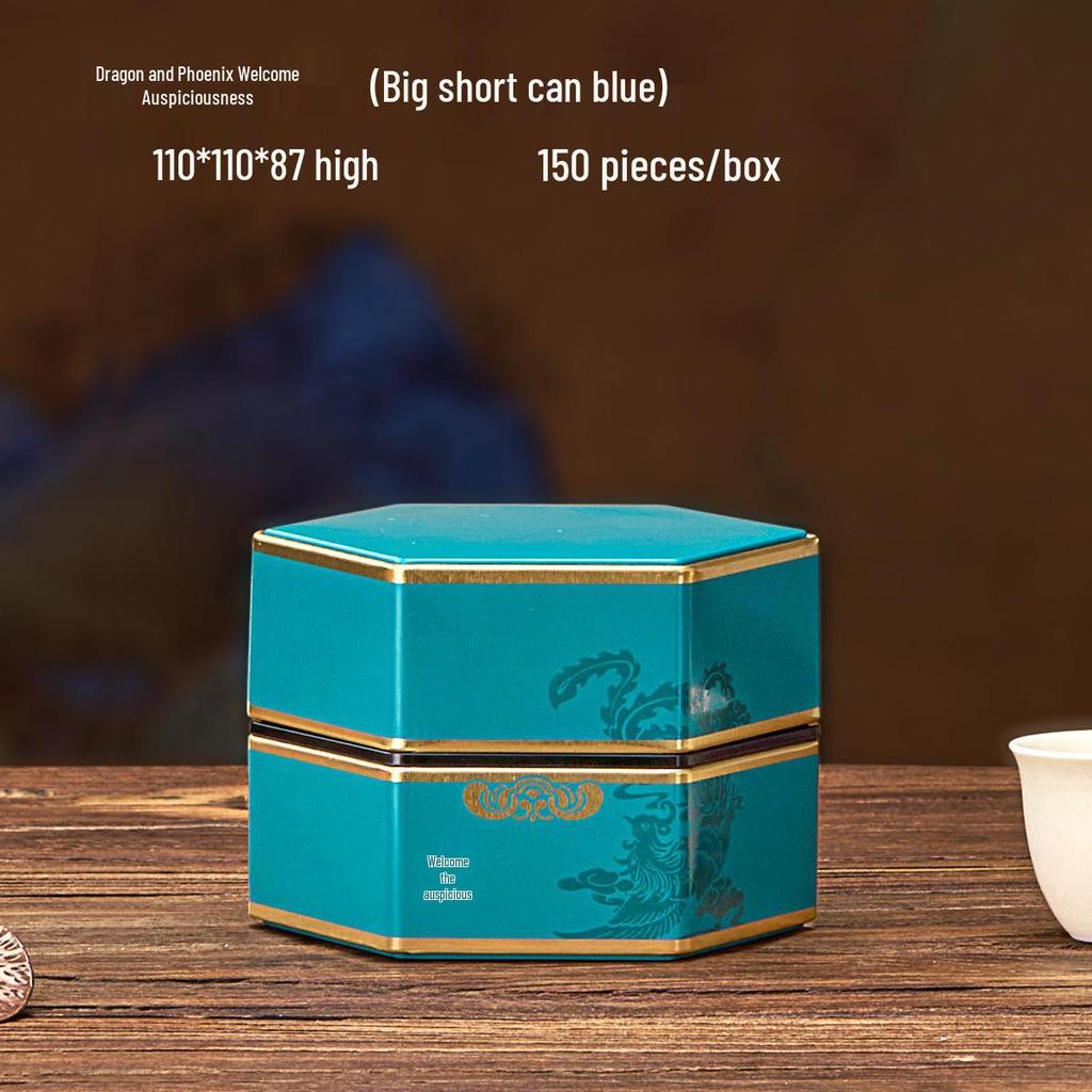 50g Chinese Style Sealed Tea Can for Black and Green Tea