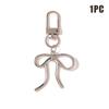 Bowknot Keychain Bag Decorations Keyring Ornament Backpack Handbag Charm Pendant Gift For Girls Women