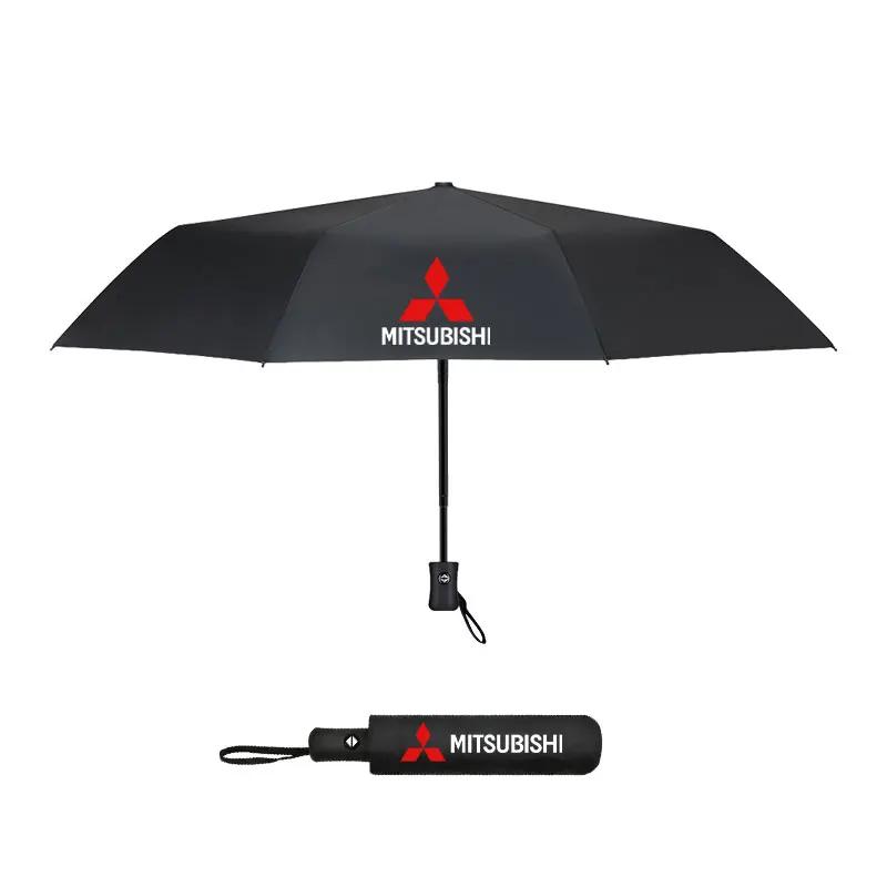

Car Interior Accessories Car folding umbrella Portable automatic sunshade For Mitsubishi Pajero Sport Outlander ASX Lancer червоний