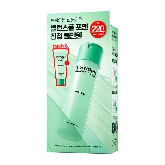 TORRIDEN Balanced Full For Men Cica Fresh All-in-One 200g Special/Single Item (+ All-in-One 20g)