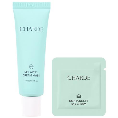 CHARDE Mela Care Peel Mask 50ml + NMN Lift Eye Cream 1g Set 210ml