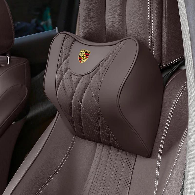 Porsche Cayenne, Macan, Panamera, 911/718 Car Headrest & Lumbar Support Cushions