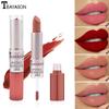 Rouge à lèvres brillant, scintillant et nacré, longue tenue, non collant, rouge sexy, waterproof, 12 couleurs, maquillage mode femme, 08