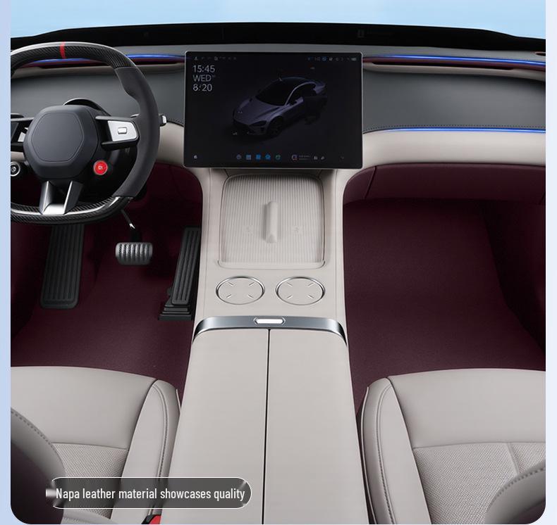 Osłona przeciwsłoneczna na deskę rozdzielczą Xiaomi YU7: Matowa Osłona Przeciwodblaskowa Blokująca Światło do Ochrony Konsoli Środkowej.