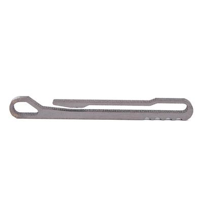 1Pc Multi Utility Edc Tool Titanium Alloy Hanging Buckle Quick Draw Key Ring
