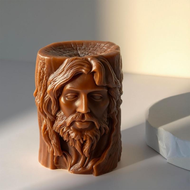 Multipurpose Silicone Mould for Portrait Relief Art Craft Cement Plasters Candle Making