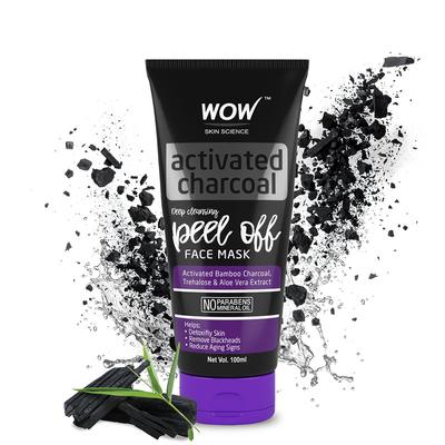 WOW Aktivkohle Peel-Off-Maske, 100ML