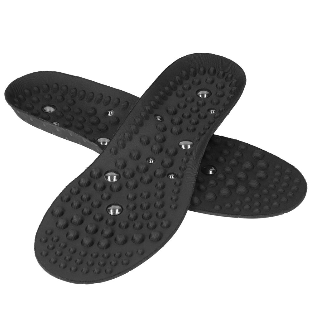 

Магнитотерапевтические массажные стельки для ног, дышащая обувь, массажные стельки для облегчения боли в ногах(L 45-47 Черный) чёрный