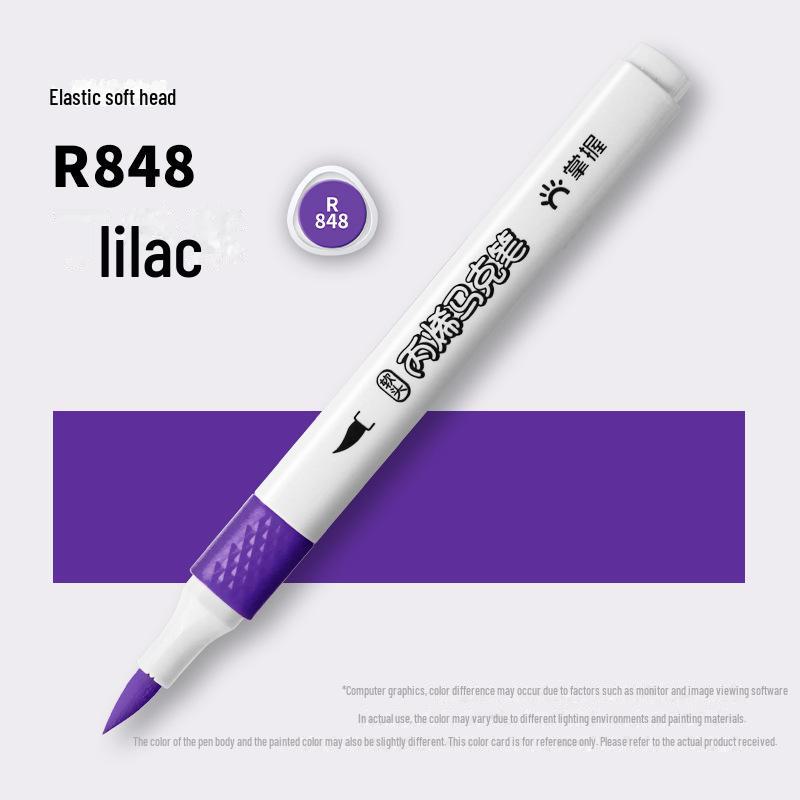 Student Acrylic Marker with Soft Tip, Non-Transparent, Stackable, Choose Complementary Colors