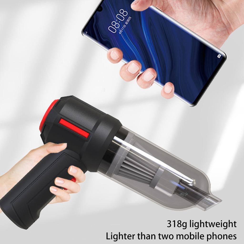 Cordless Mini Cleaner Portable Wireless Car Vacuum Cleaner Handheld Powerful Vacuum Cleaner For Car Home Appliance USB 7.9 inch x5.9 inches