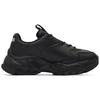 New MLB Big Ball Chunky Low Top Chunky Sneakers Unisex Black 3ASHC104N-50BKS