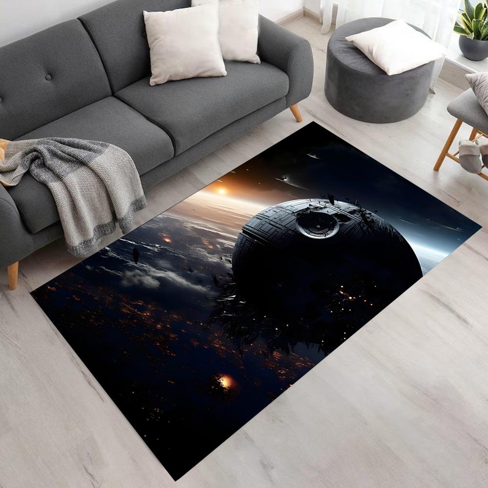 Star Wars Floor Mat Suitable for Dining Room Foyer Balcony Hallway Anti-slip Rug Anime Office Decor Luxury Gift for Birthday, Christmas, Wedding
