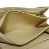 Used 10431 Large Flap Wallet 10B563BEL.03ND 7940 Foil-Stamped Grain Calfskin Beige Bifold Long Wallet New Logo Nude