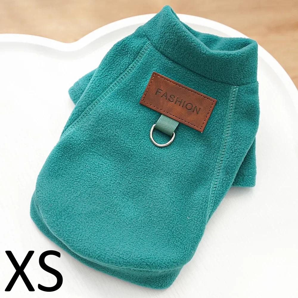 Winter Solid Color Pet Hoodie Soft Pullover Sweatshirt Fashion Warm Clothes For Small Dogs Puppy Chihuahua Cats Pet Apparel Accessories