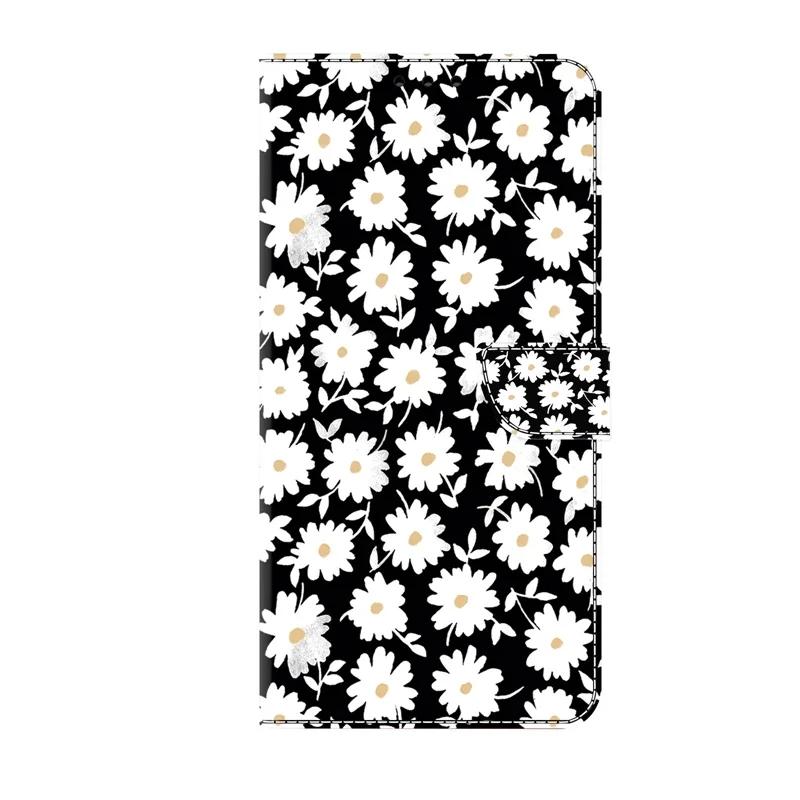 למארז Samsung S25 FE כיסוי ספר מתקפל עם דוגמה צבועה עבור Samsung Galaxy S 25 FE S25FE SM-S731B כיסויי טלפון Fundas