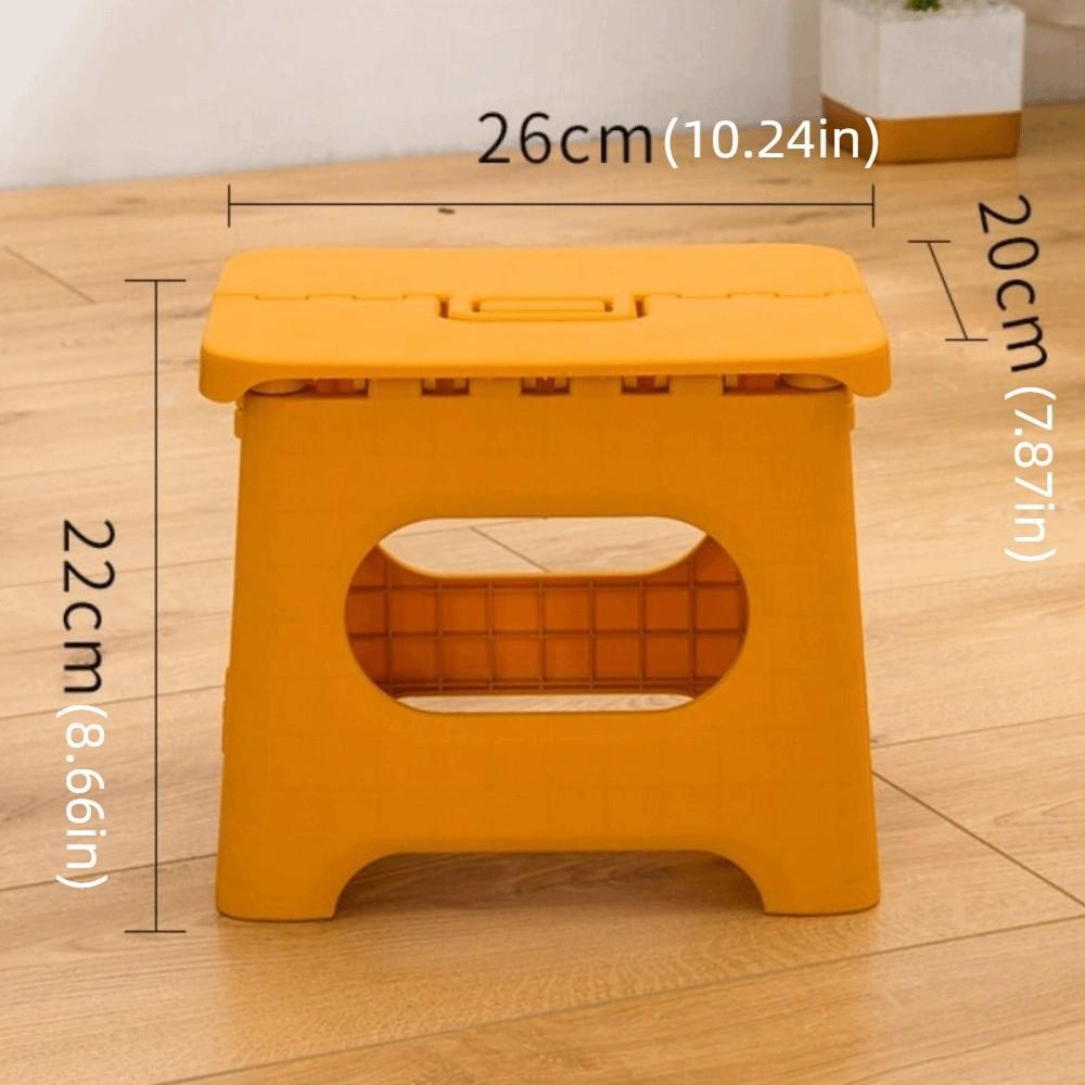 Foldable Portable Folding Stool Plastic Outdoor Camping Stool Leisure Fishing Chair  for Home Use