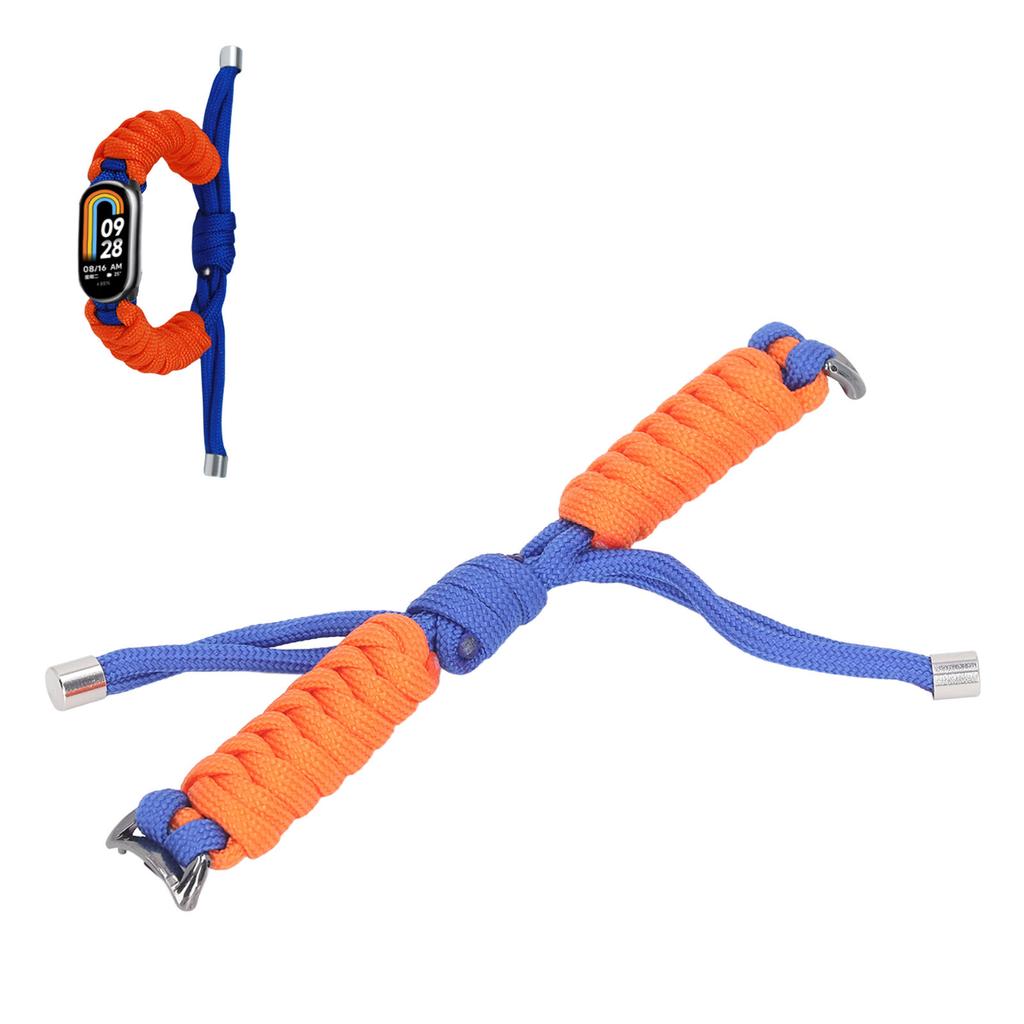 Replacement Wristband Elastic Band Knitting Twisted Knot Nylon Smart Bracelet Strap for Band 8