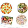 1Pc Vegetables Cutter Plastic Handle Stainless Fruit Cutting Die Kitchen Gadgets