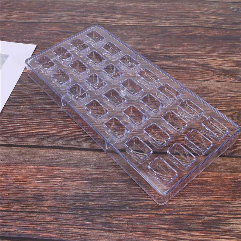 VOFUN-5X DIY Pastry Tools Polycarbonate Chocolate Molds And Chocolate Making Supplies Candy Cake Baking Mould