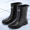 DAXTE Men's Mid-Calf Rain Boots