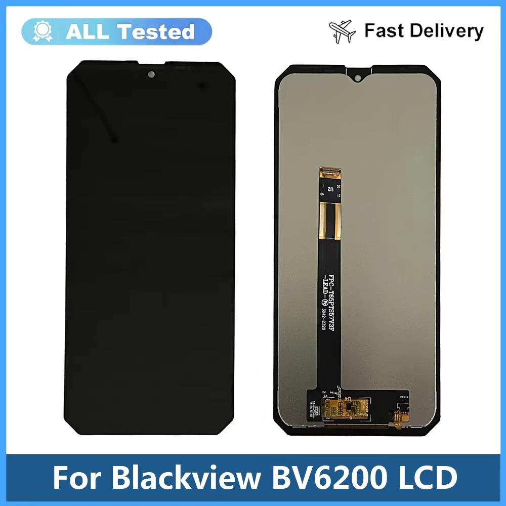 

LCD Screen and Digitizer Full Assembly for Blackview BV6200 Pro;Black; + Tools