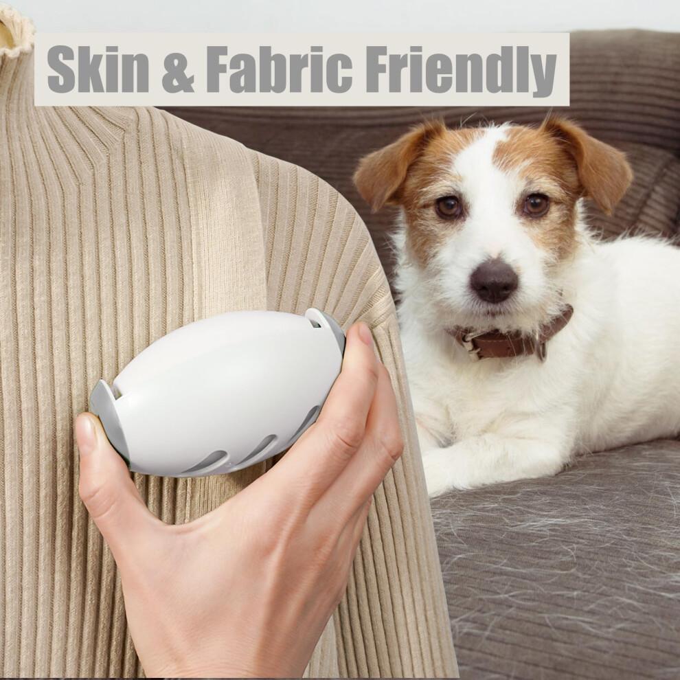 Reusable Pet Hair Remover Roller for Cats and Dogs, Washable Lint Roller Green and White