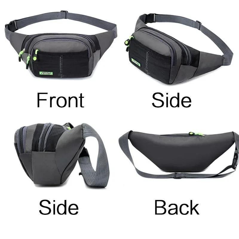 Waterproof Waist Bag for Men and Women Multifunctional Fanny Pack Outdoor Sports Cycling Running Gym Pouch Belt Bag