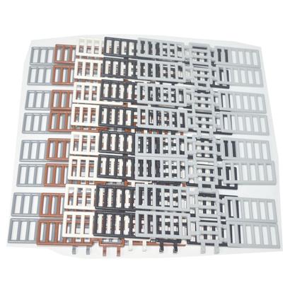 Blocchi da Costruzione Moc Barra 7x3 con Doppi Clip Scala Gradini 6020 Mattoncini Creativi Compatibili Fai da Te Illumina Assembla Particelle