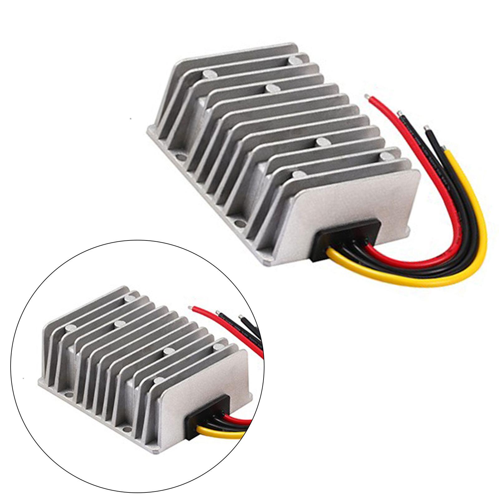 

Водонепроникний понижувальний DC/DC перетворювач напруги 48В/60В/72В до 12В 20А