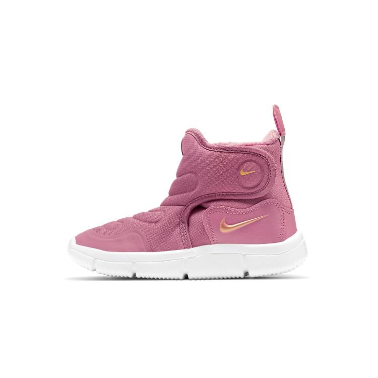 Nye Nike Novice Sklisikre Varme Høye Snøstøvler Rosa Spedbarn og Småbarn AV8338-600