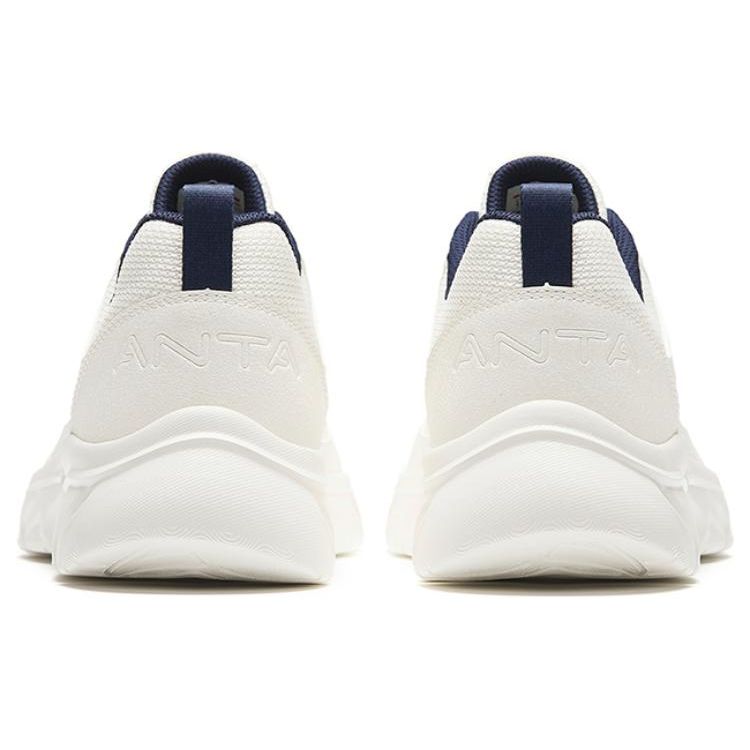 Anta Comfortable Versatile Durable Lightweight Low-Top Running Shoes Men Sneaker White 912345580-10