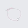 Simply Heart Color Knot Bracelet