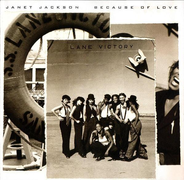 CD JANET JACKSON  Because of Love V25H38422 Virgin 1994 US Rap  HipHopRB Used