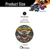 HOOLOOG Blooming Flowers & Bees Wooden Puzzle: Irregular Shape Toy & Decorative Painting with Decompression Gift Money Box