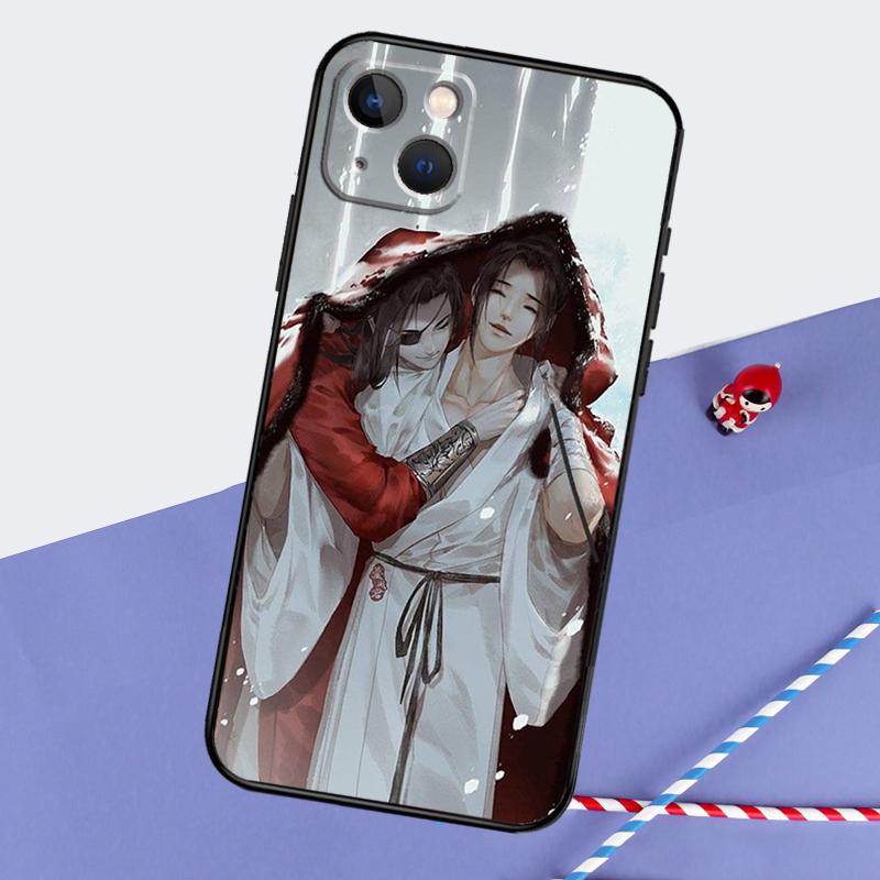 Heavenly Official Blesses Phone Case For iPhone 16 Pro Max 12 13 Mini 11 14 15 Pro Max XR 15 16 Plus 16e Back Cover