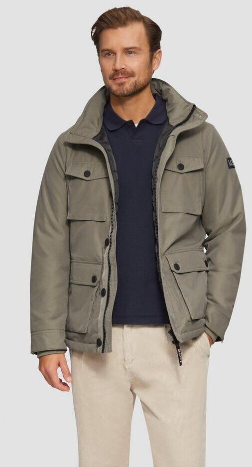 s.Oliver Winter Jacket with Lining and Patch Pockets In Utilitarian Style (2150269) Green