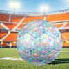 1pc Ocean Treasures Themed Soccer Ball, Size 5, Lightweight PVC Material, Outdoor Training Soccer Ball Gift. Q62225