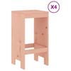 VidaXL Ensemble de bar de jardin 5 pcs bois massif de Douglas, ensemble de pub, ensemble de bar de patio, ensemble de table 3157750