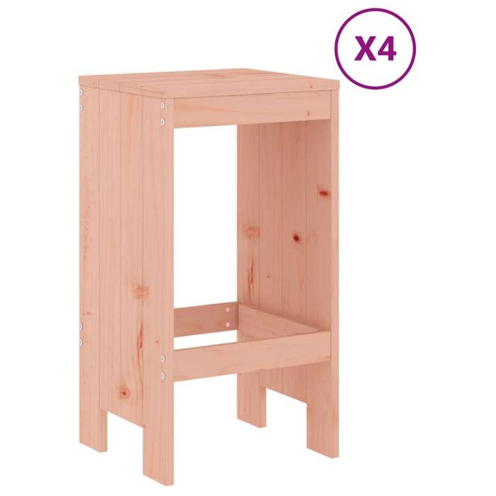 VidaXL Ensemble de bar de jardin 5 pcs bois massif de Douglas, ensemble de pub, ensemble de bar de patio, ensemble de table 3157750