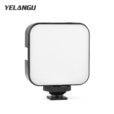 Lampe de remplissage pour photographie vidéo LED YELANGU LED01 Mini 6500K Dimmable 5W avec support de griffe froide