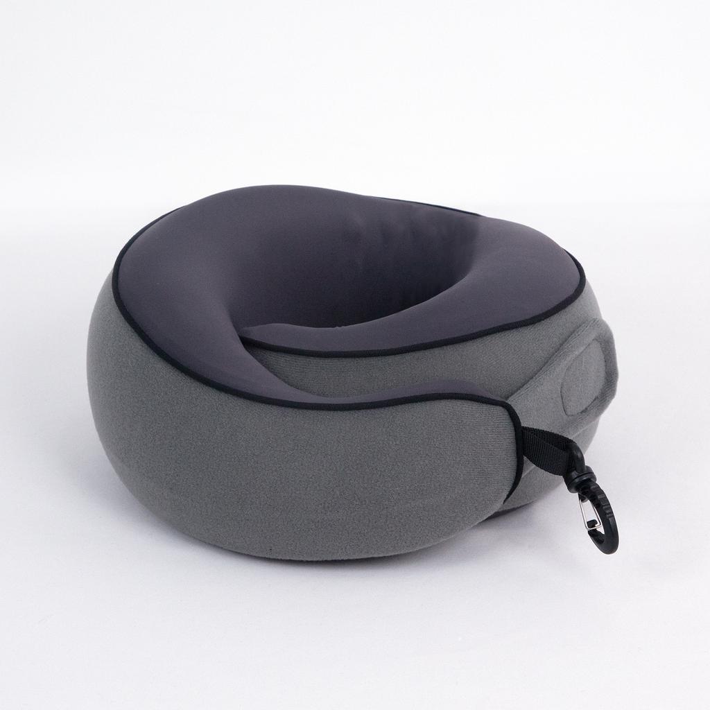 Exclusive Portable U Shaped Travel Pillow Cervical Support Car Airplane On the Go Massage Comfortable Essential Aid
