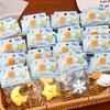 Cartoon Weather Squeeze Toy with Bell Ball Chain Stress Relief Slow Rising Star Moon Snowflake Cloud Sensory Fidget Toy Decompression Gadget