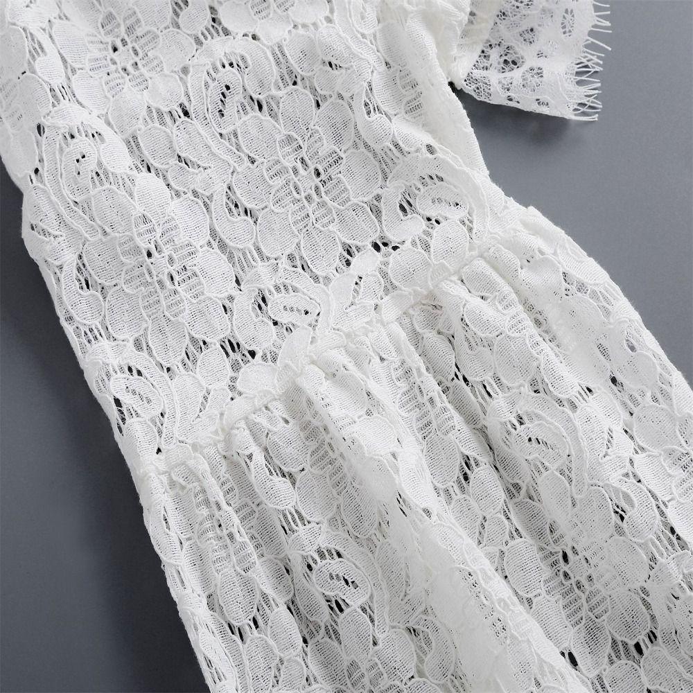 Chiffon False Collar Lace Loose Top Coat Cute Clothes Accessories  Girl
