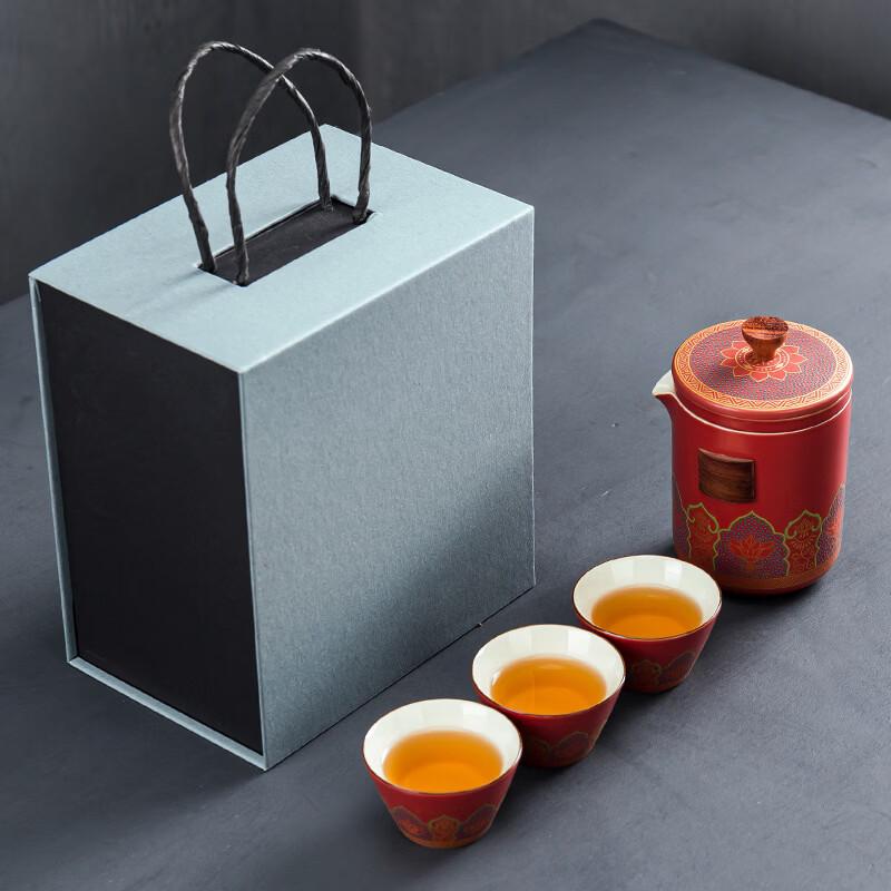 Portable Ceramic Kung Fu Tea Set