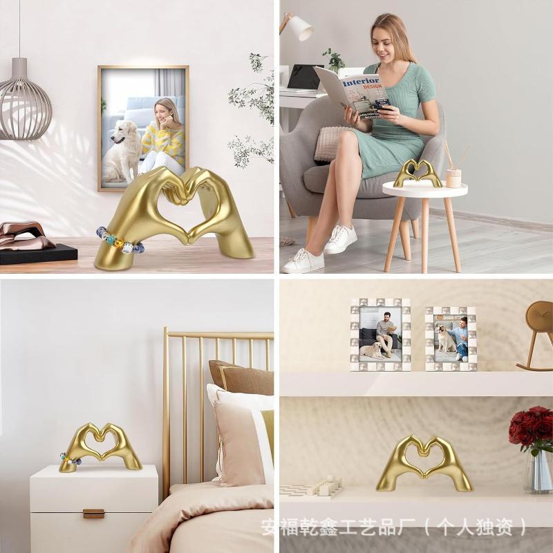 Přeshraniční Srdce Obývací pokoj Dekorace Design Domov Zahrada Dekorace Kreativní Umělecká Dekorace Láska Pryskyřice