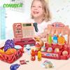 Children's Toys Cash Register Cashier Toy Calculator Puzzle Play Toy Girl Boy Simulation Supermarket Store Shopping Cosplay Toys