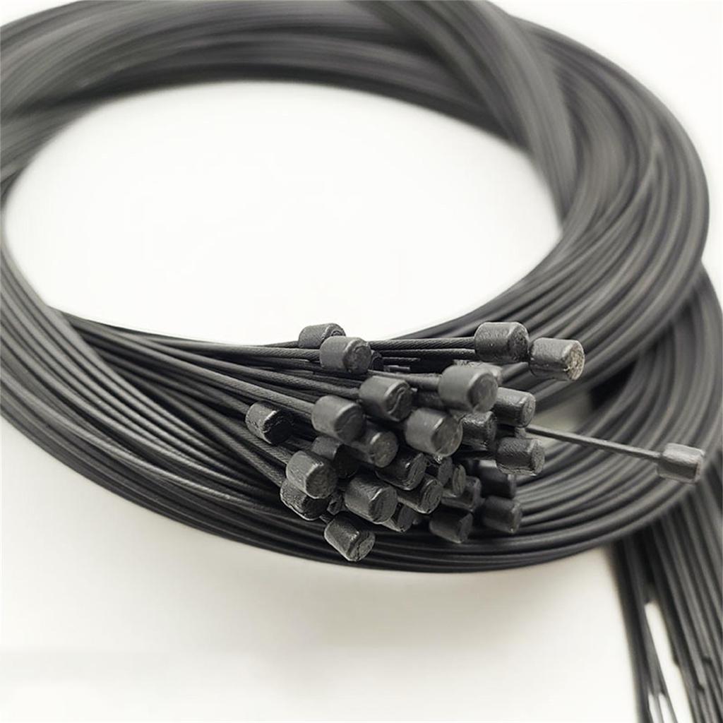 5pack Teflon Coated Gear Shift Cables Durability Teflon Bicycle Gear Cables for Smooth Shifting