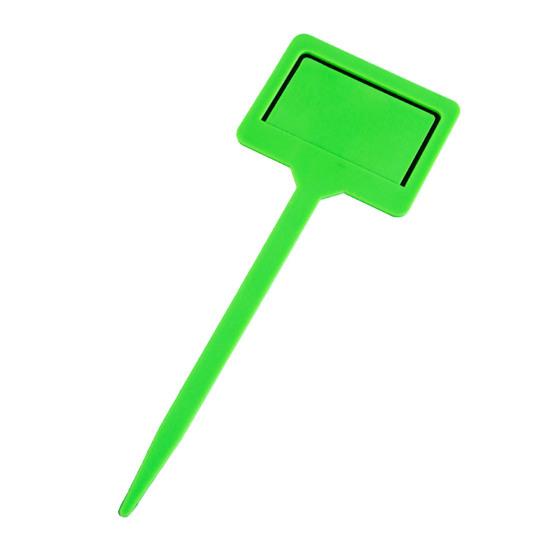 20 Piezas Etiquetas Impermeables Tipo T para Jardinería Marcadores de Árboles y Plantas Etiquetas con Ranura para Tarjeta