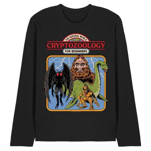 Steven Rhodes Unisex Adult Cryptozoology For Beginners Long-Sleeved T-Shirt