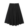 Zbzr Autumn New Women Clothes Western Style Wide Swing Fashion Belt Waist Skirts 8592464-